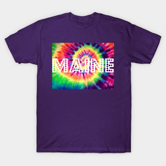 Maine T-Shirt by ARTWORKandBEYOND